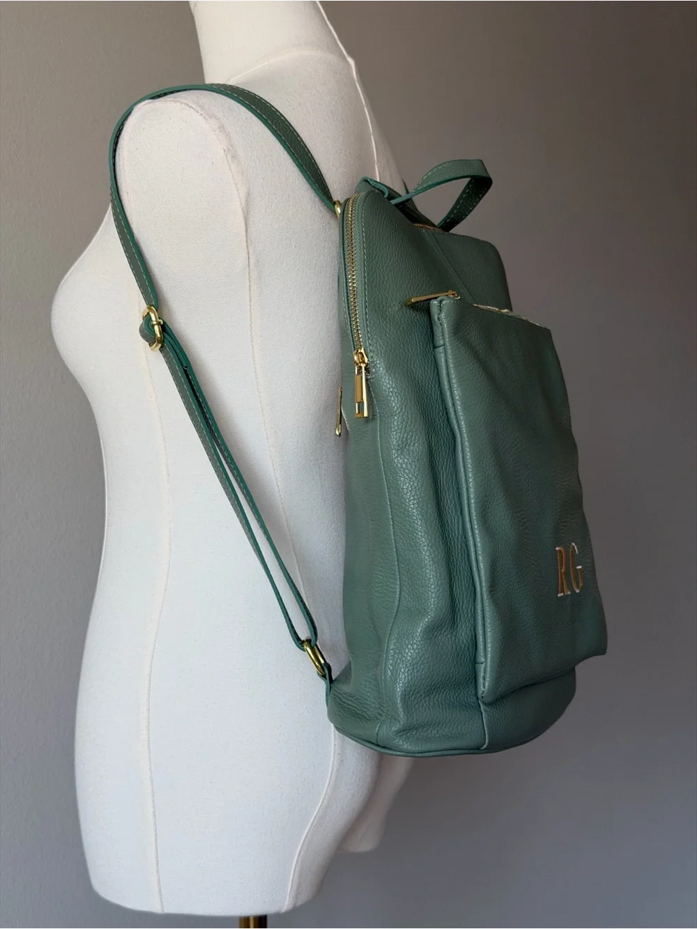 Borse in Pelle pepple green